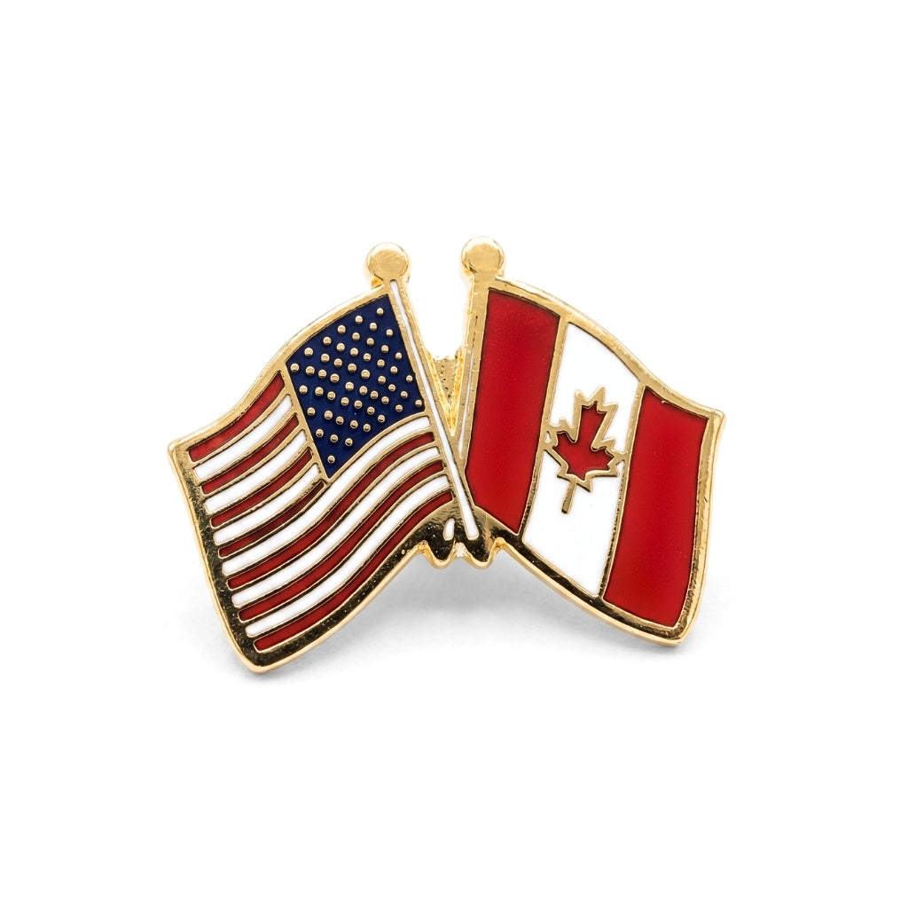 États-Unis et Canada [Vintage] | Épingle de collection