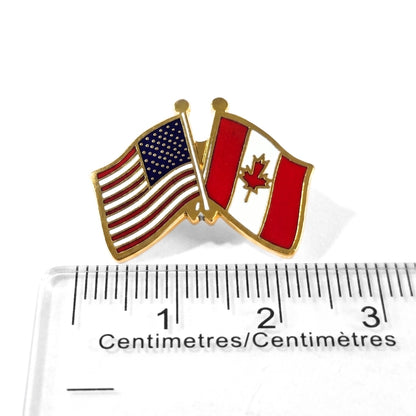 États-Unis et Canada [Vintage] | Épingle de collection