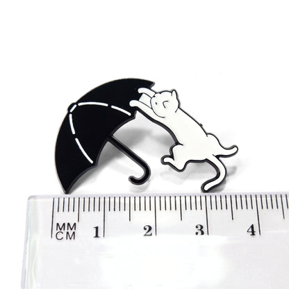 Umbrella Cat v1 | Collectible Pin