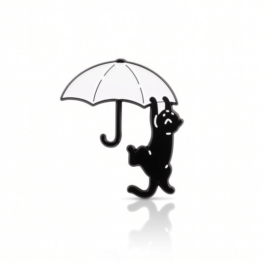 Umbrella Cat v2 | Collectible Pin