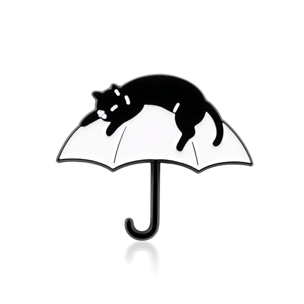 Umbrella Cat v3 | Collectible Pin