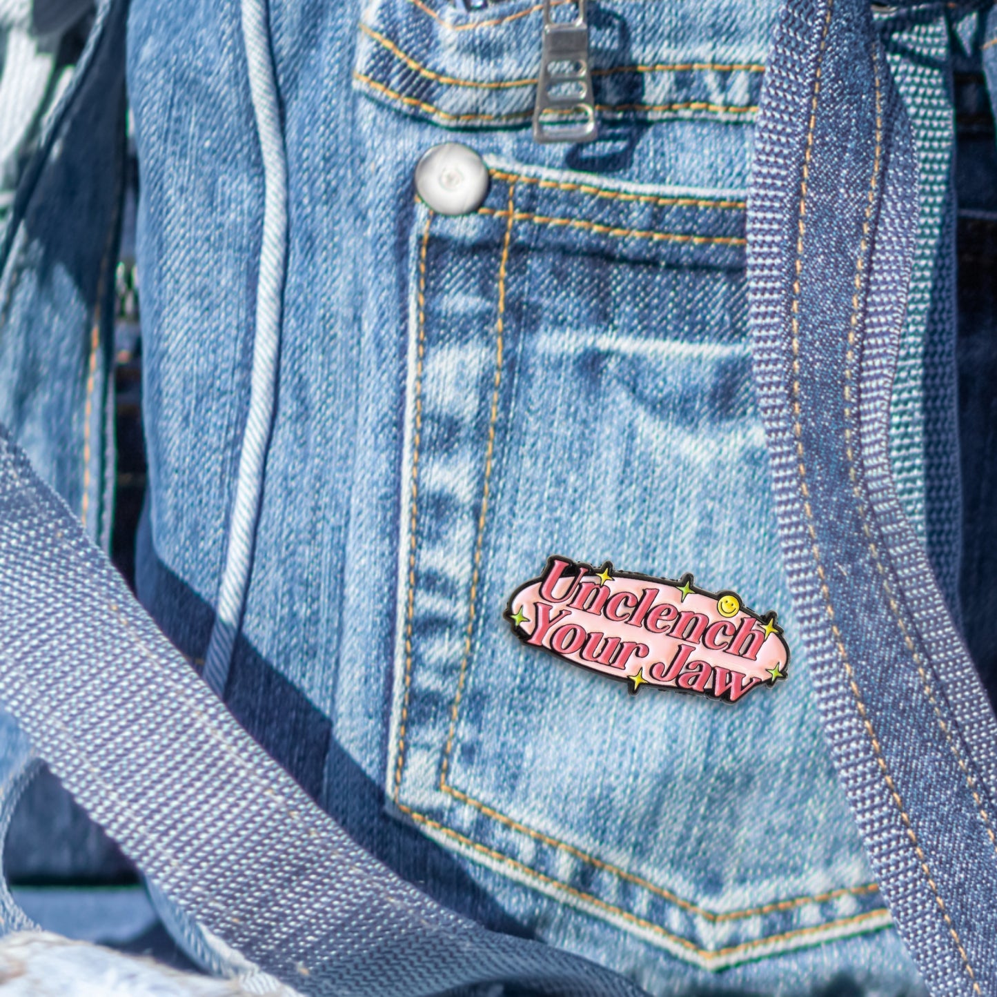 Unclench Your Jaw | Collectible Pin