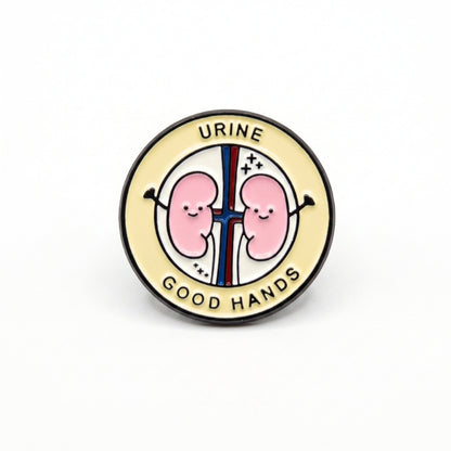 Urine Good Hands | Collectible Pin