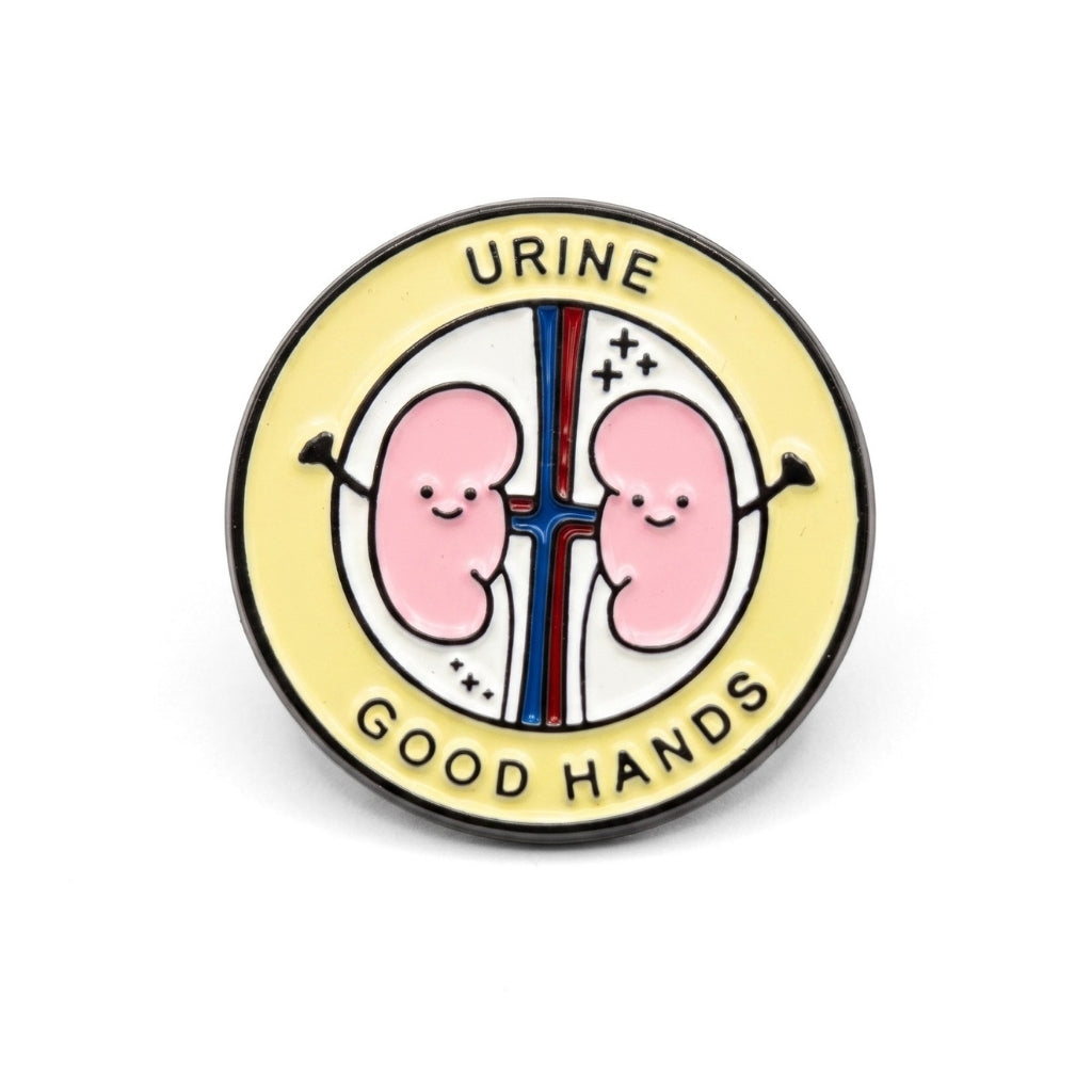 Urine Good Hands | Collectible Pin