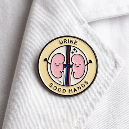 Urine Good Hands | Collectible Pin