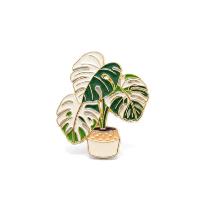 Plante Monstera Panachée | Pin's de Collection