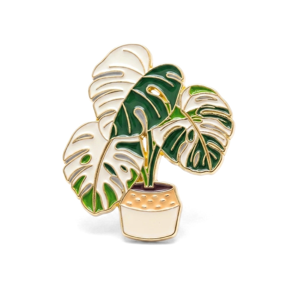 Plante Monstera Panachée | Pin's de Collection