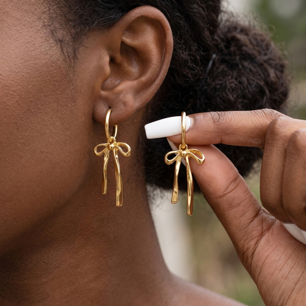MODÈLE | Boucles d'oreilles