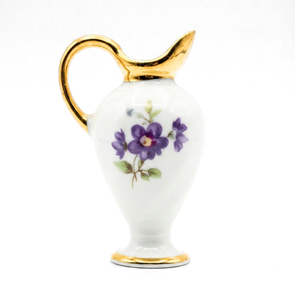 Vintage Limoges Miniature Porcelain Ewer