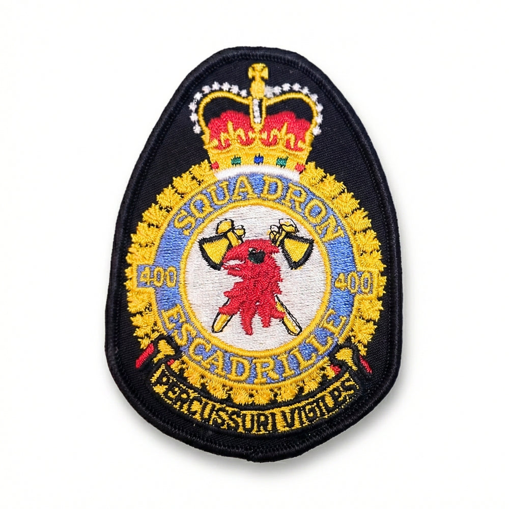 Vintage Royal Canadian Air Force 400 Tactical Helicopter Squadron | Embroidered Patch