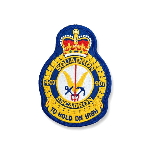 Vintage Royal Canadian Air Force 407 Long Range Patrol Squadron | Embroidered Patch