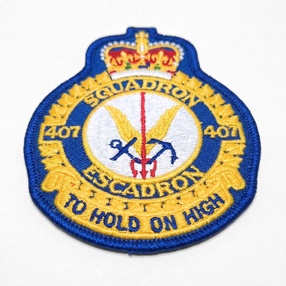 Vintage Royal Canadian Air Force 407 Long Range Patrol Squadron | Embroidered Patch