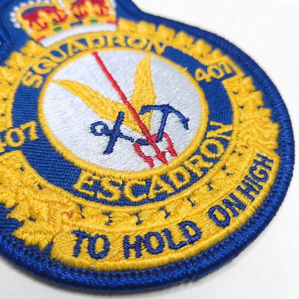 Vintage Royal Canadian Air Force 407 Long Range Patrol Squadron | Embroidered Patch