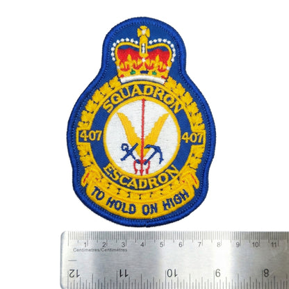 Vintage Royal Canadian Air Force 407 Long Range Patrol Squadron | Embroidered Patch
