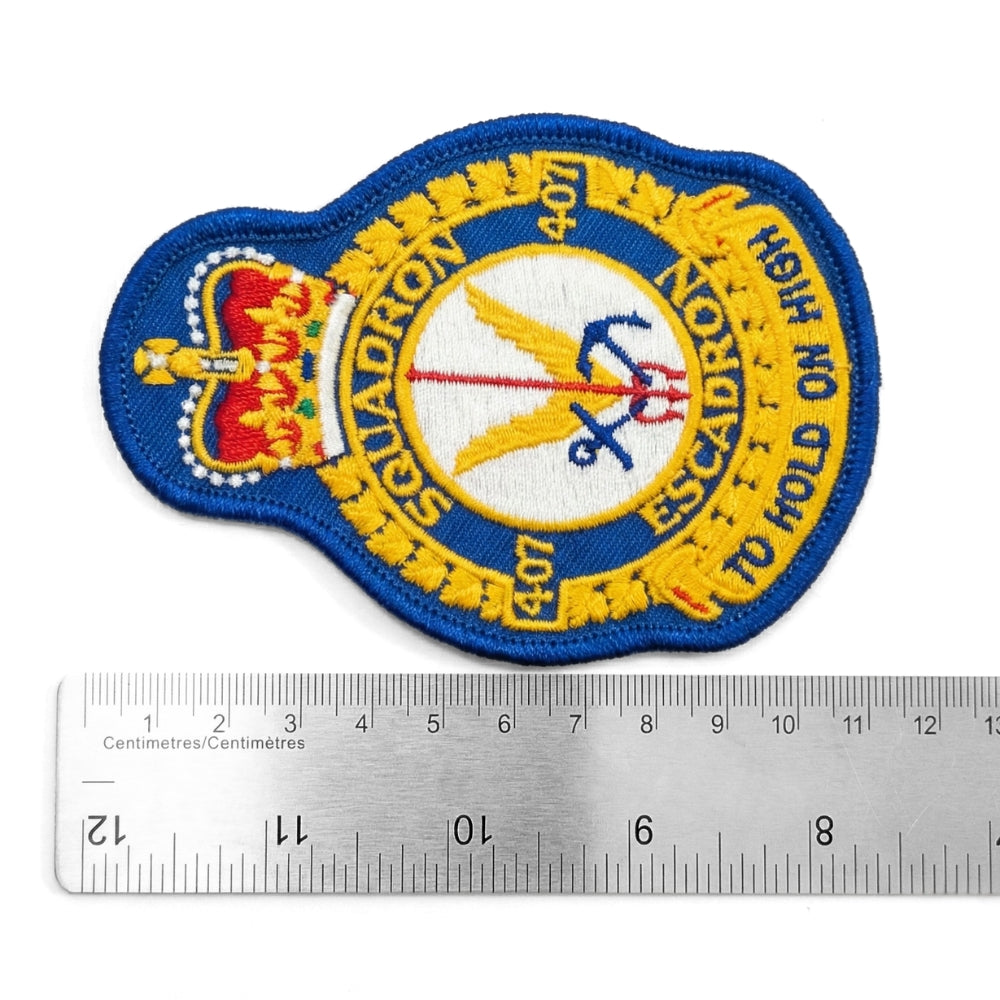 Vintage Royal Canadian Air Force 407 Long Range Patrol Squadron | Embroidered Patch