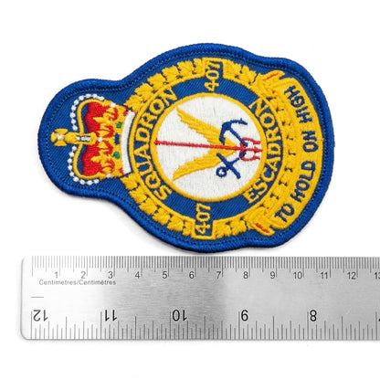 Vintage Royal Canadian Air Force 407 Long Range Patrol Squadron | Embroidered Patch