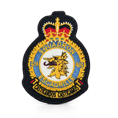 Vintage Royal Canadian Air Force 424 Transport and Rescue Squadron | Embroidered Patch