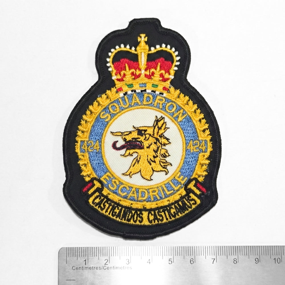 Vintage Royal Canadian Air Force 424 Transport and Rescue Squadron | Embroidered Patch