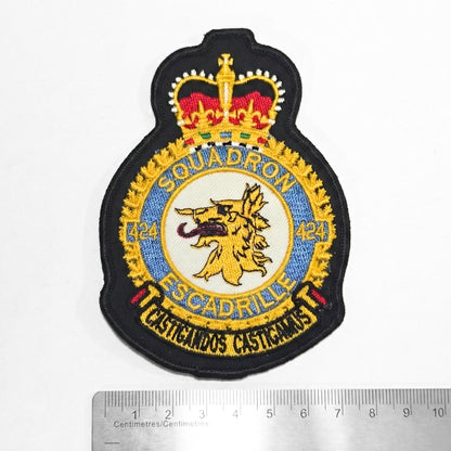 Vintage Royal Canadian Air Force 424 Transport and Rescue Squadron | Embroidered Patch