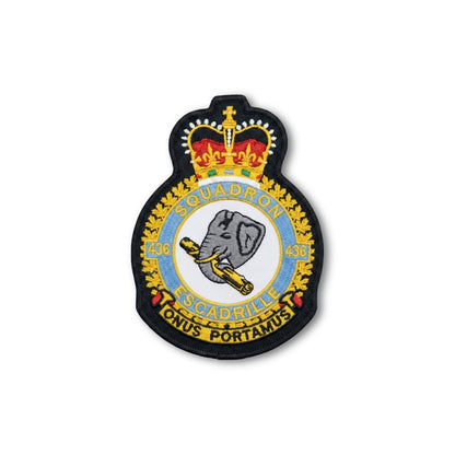 Vintage Royal Canadian Air Force 436 Transport Squadron | Embroidered Patch