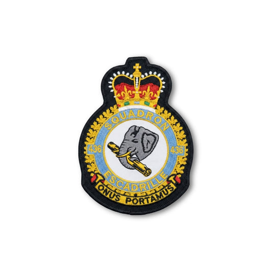 Vintage Royal Canadian Air Force 436 Transport Squadron | Embroidered Patch