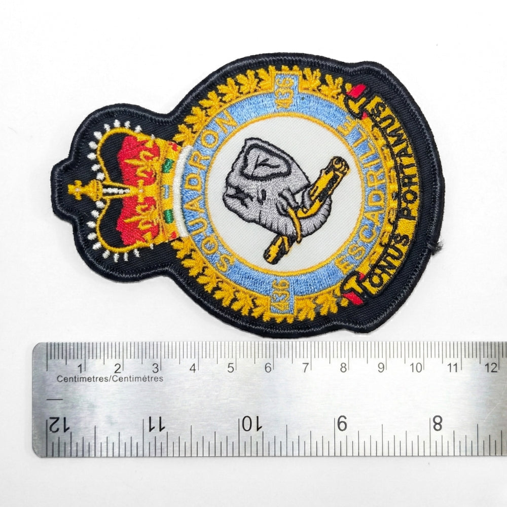 Vintage Royal Canadian Air Force 436 Transport Squadron | Embroidered Patch