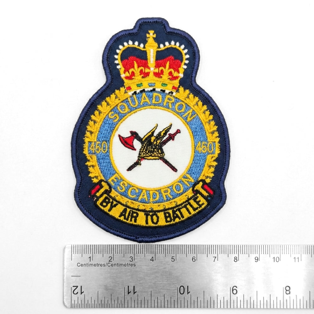 Vintage Royal Canadian Air Force 450 Tactical Helicopter Squadron | Embroidered Patch
