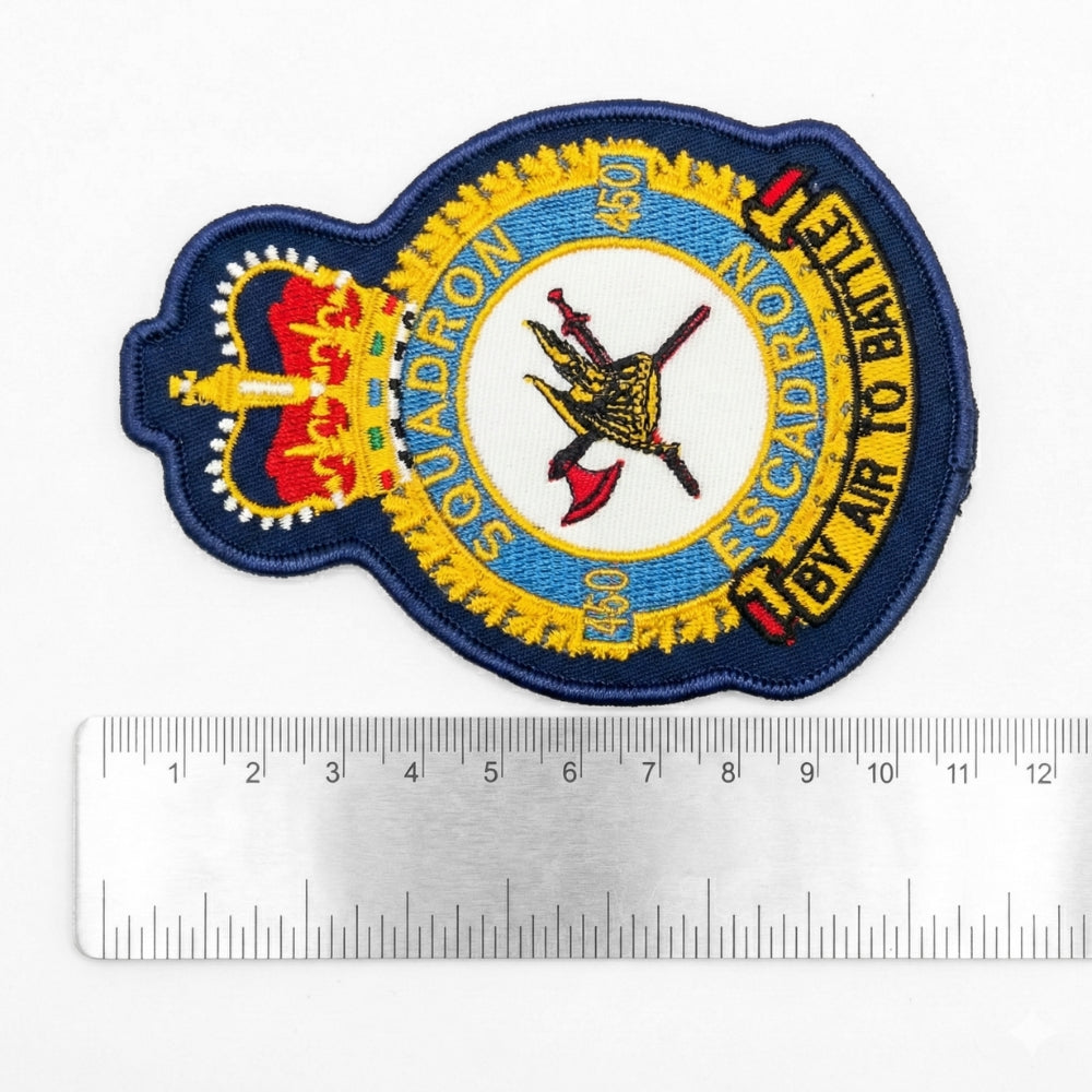 Vintage Royal Canadian Air Force 450 Tactical Helicopter Squadron | Embroidered Patch