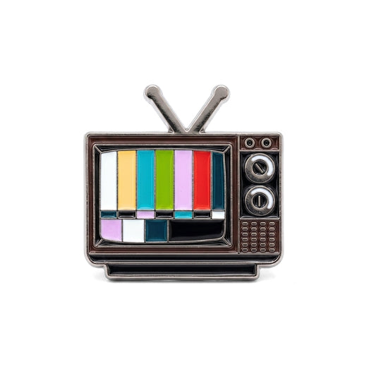 Vintage TV Set | Collectible Pin