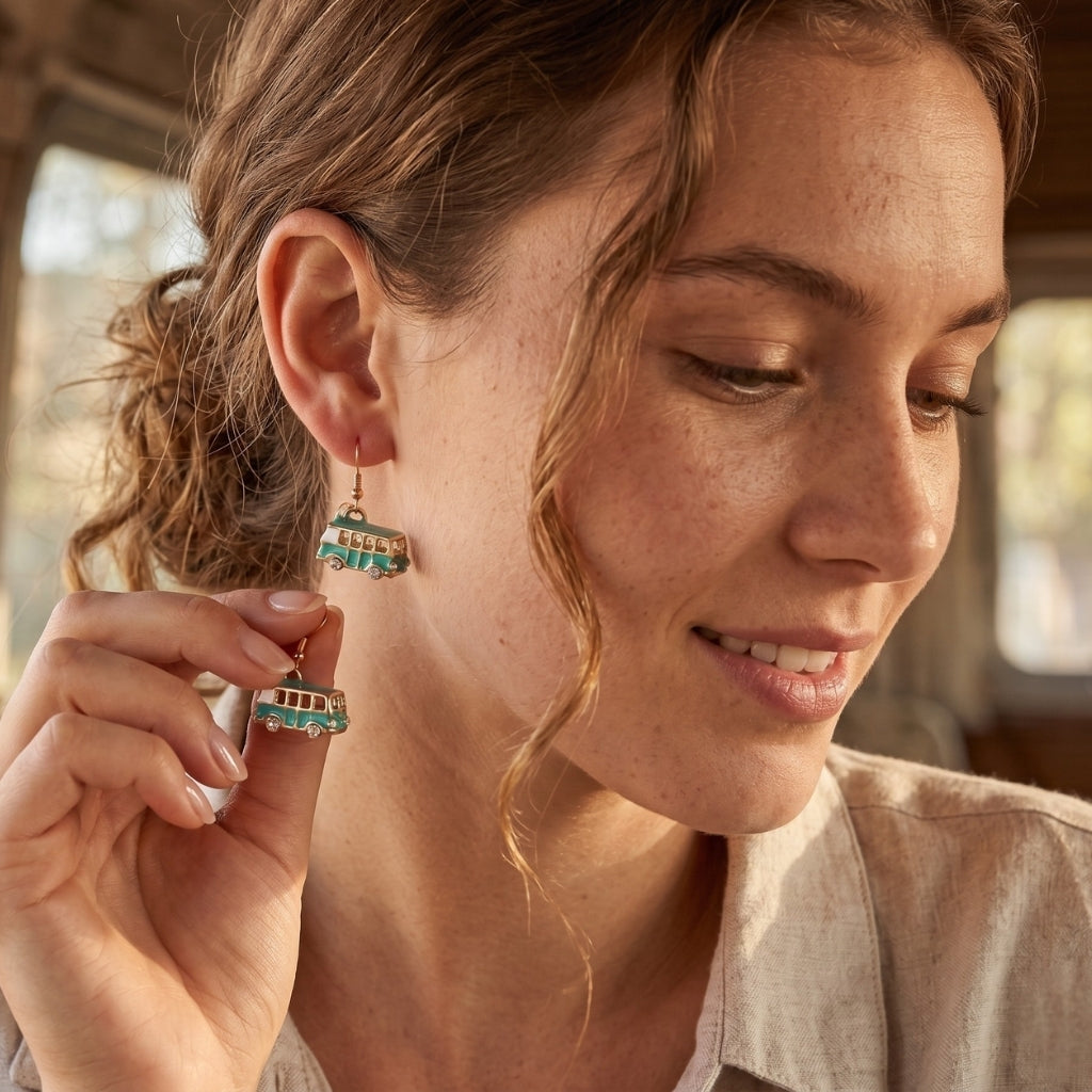 MODÈLE | Boucles d'oreilles