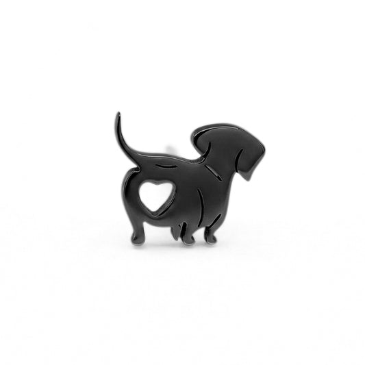 Weiner Dog Love Butt Studs | Earrings