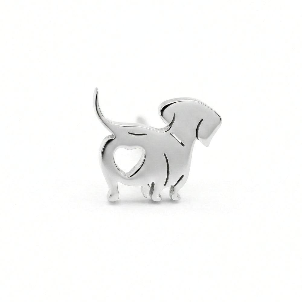Weiner Dog Love Butt Studs | Earrings