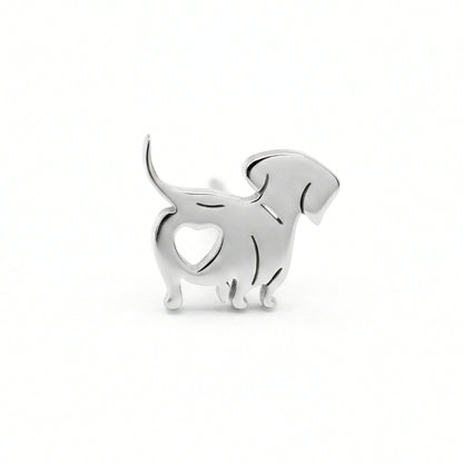 Weiner Dog Love Butt Studs | Earrings