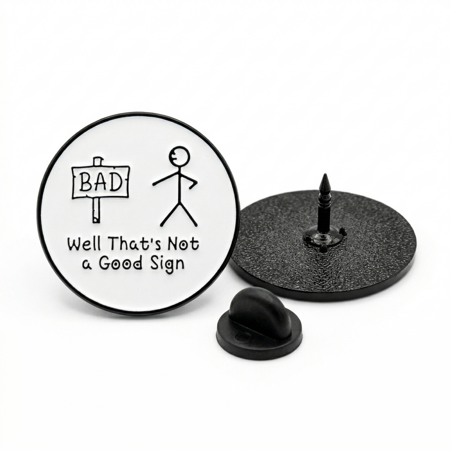 Ce n'est pas bon signe | Pin's de collection