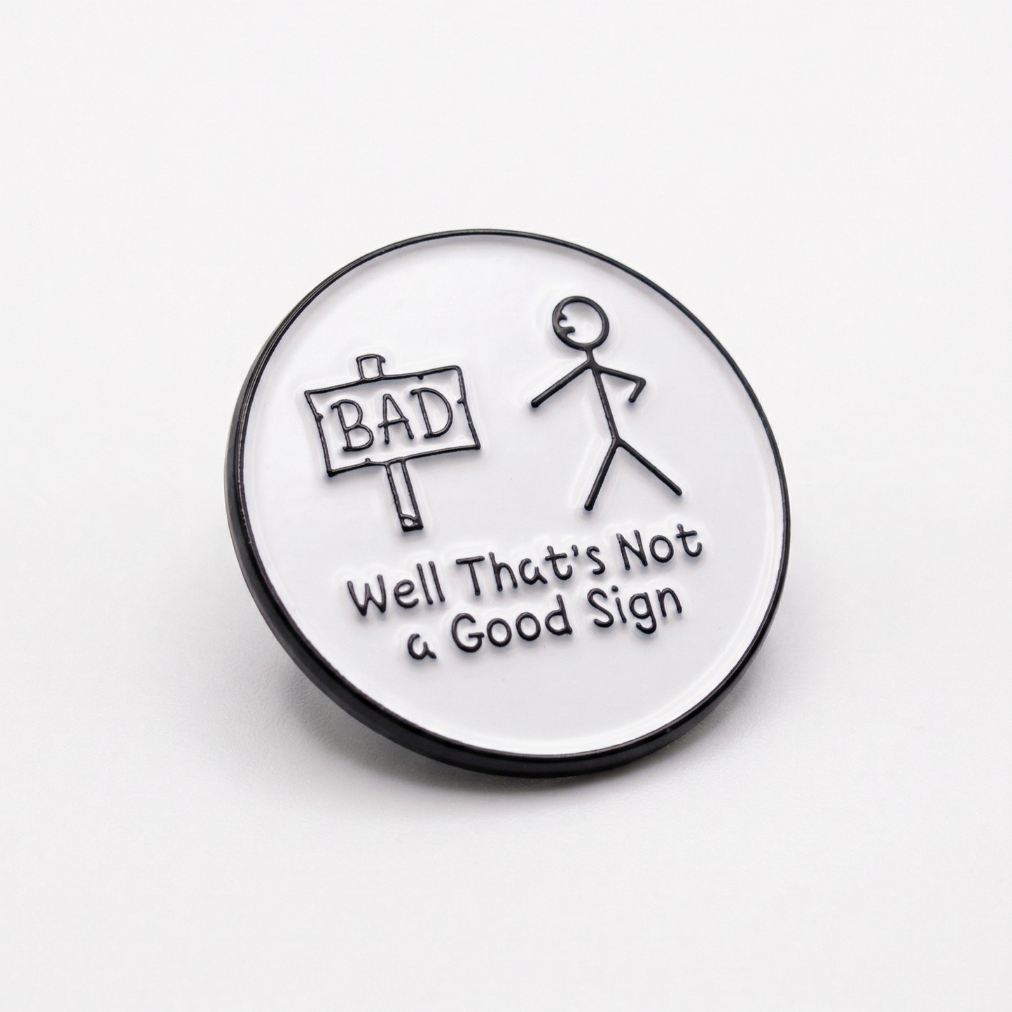 Ce n'est pas bon signe | Pin's de collection