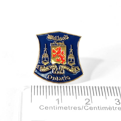 Welland Ontario [Dark Blue Vintage] | Collectible Pin