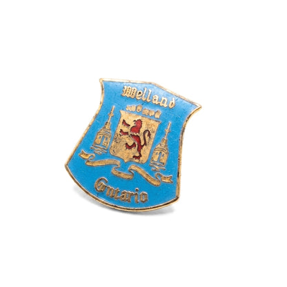 Welland Ontario [Light Blue Vintage] | Collectible Pin
