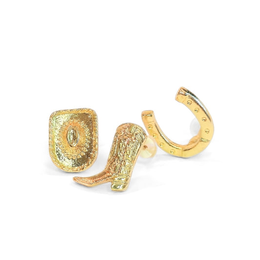 Country & Western Stud Earrings