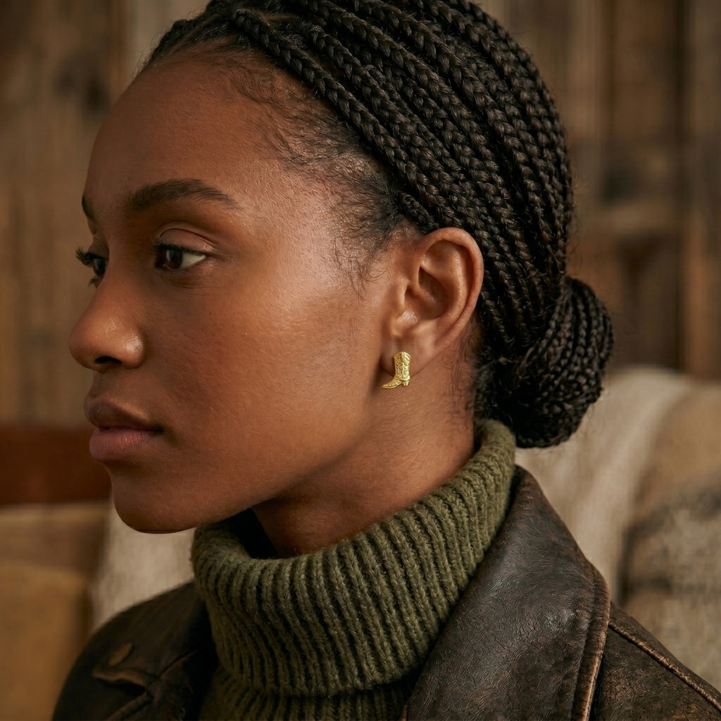 Country & Western Stud Earrings