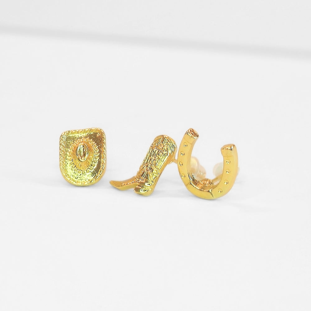 Country & Western Stud Earrings