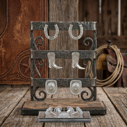 Country & Western Stud Earrings