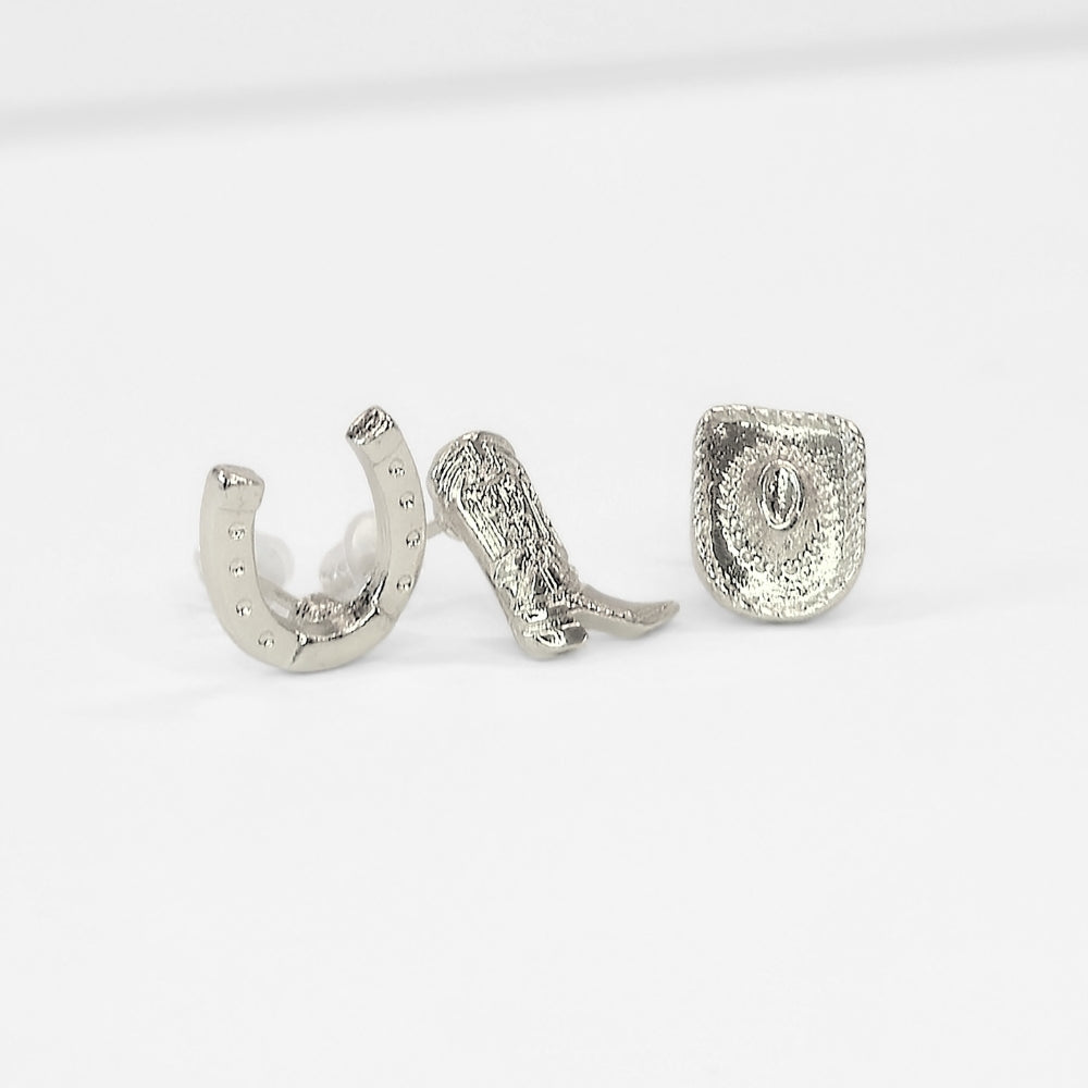 Country & Western Stud Earrings