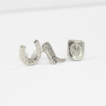 Country & Western Stud Earrings
