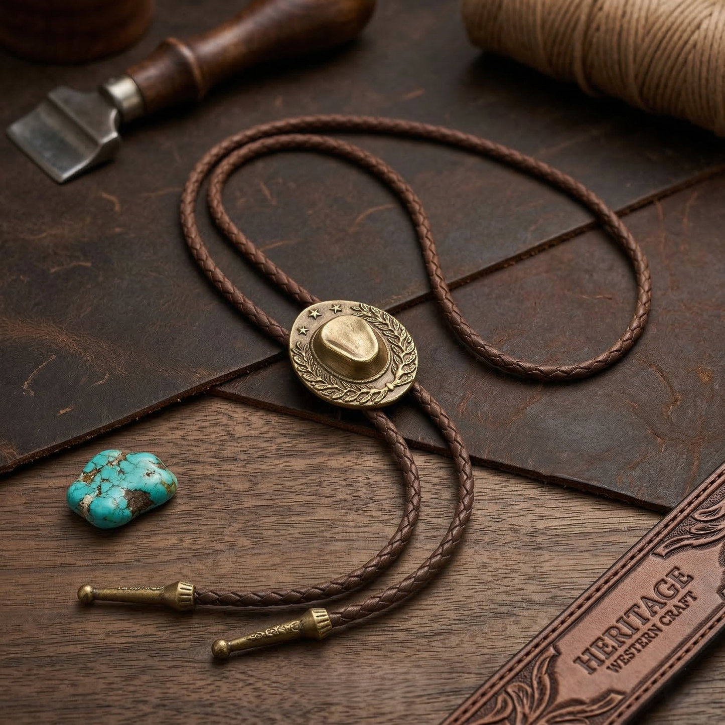 Western Hat Bolo Tie | Necktie
