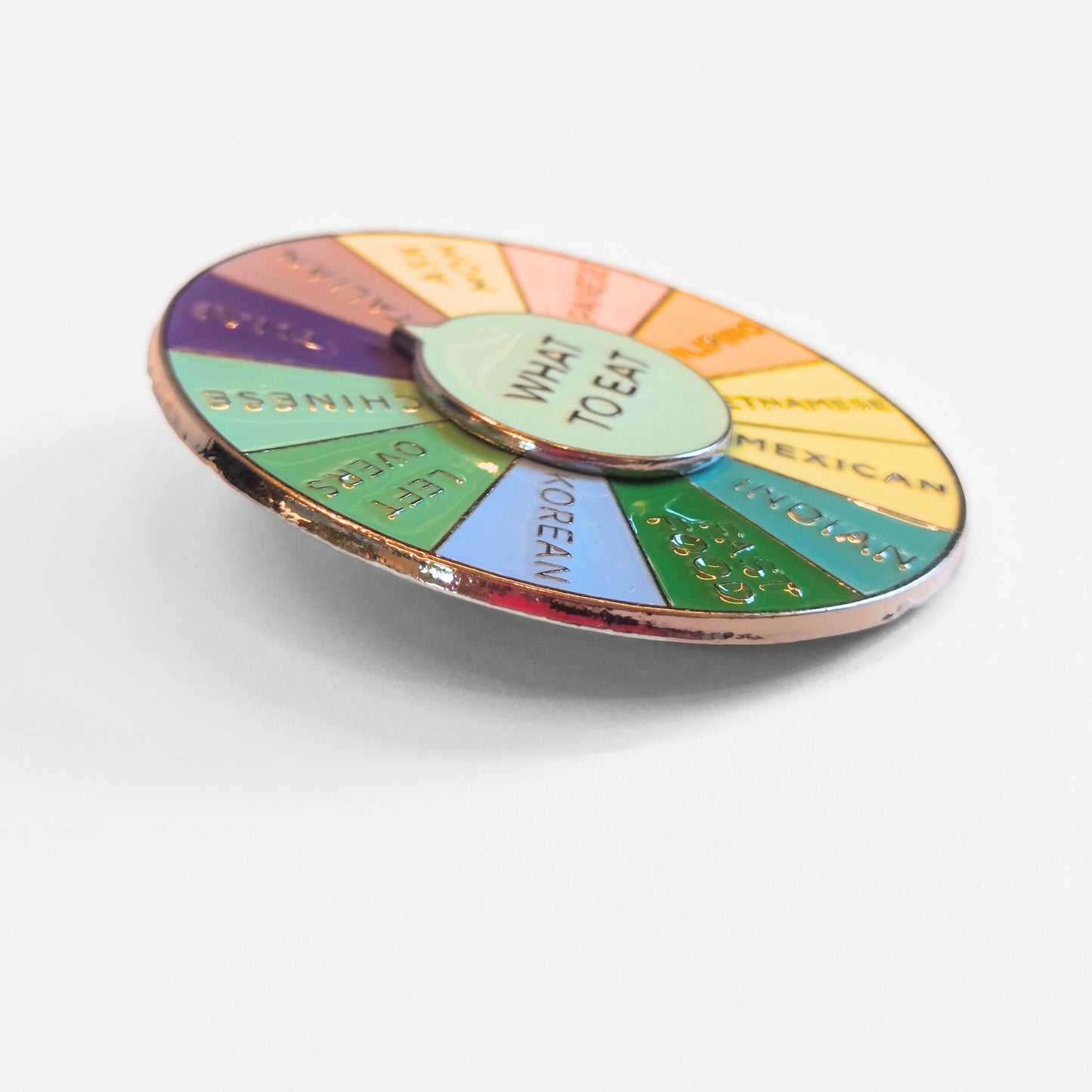 What To Eat (Decision-Making Wheel) | Collectible Pin