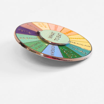 What To Eat (Decision-Making Wheel) | Collectible Pin