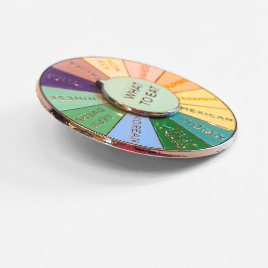 What To Eat (Decision-Making Wheel) | Collectible Pin