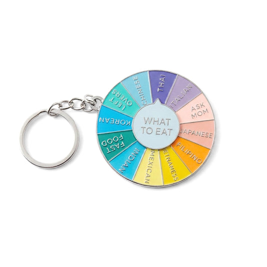 What to Eat Decision Wheel Spinner | Keychain