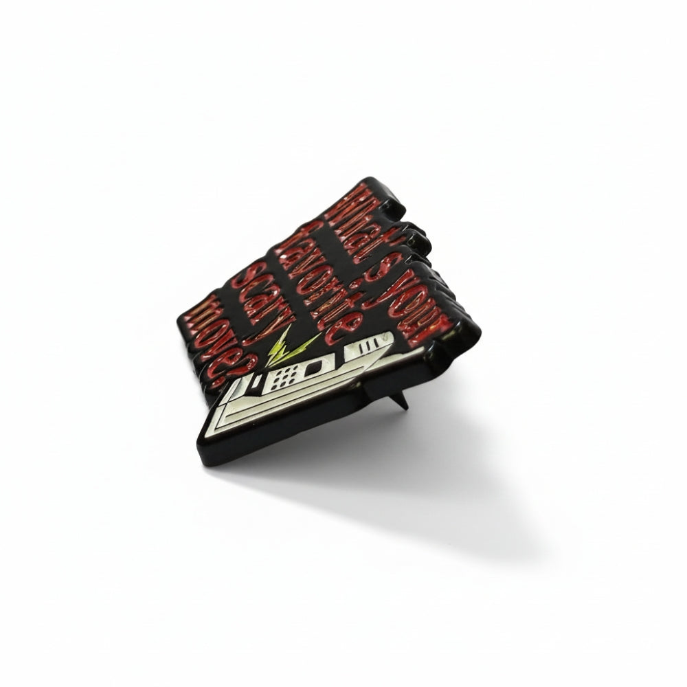 What's Your Favourite Scary Movie? | Collectible Pin
