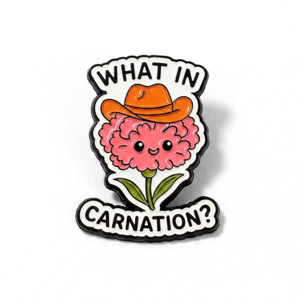 What In Carnation? | Collectible Pin